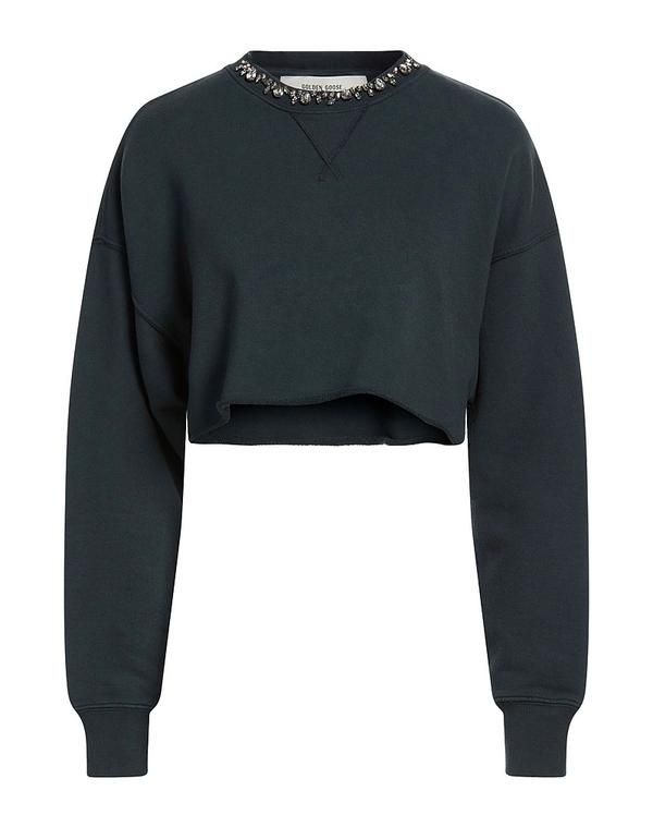 ゴールデングース レディース アウター パーカー・スウェット GOLDEN GOOSE Charcoal チャコール