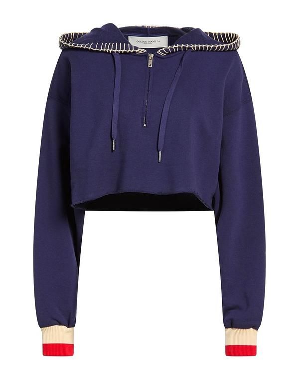 ゴールデングース レディース アウター パーカー・スウェット GOLDEN GOOSE Purple パープル