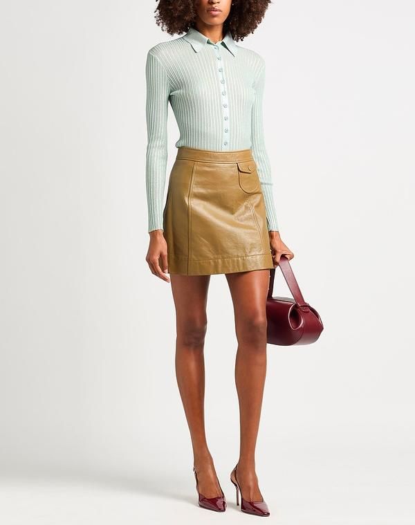 ピンコ レディース アウター カーディガン PINKO Sage Green グリーン