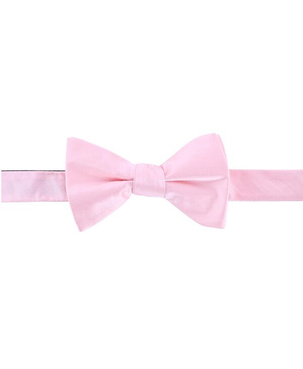 トラファルガー メンズ アクセサリー ネクタイ シルク Trafalgar Mensutton Solid Color Silk Bow Tie Pink ピンク