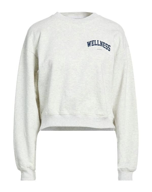 スポーティ アンド リッチ レディース アウター パーカー・スウェット SPORTY RICH Light Gray グレー