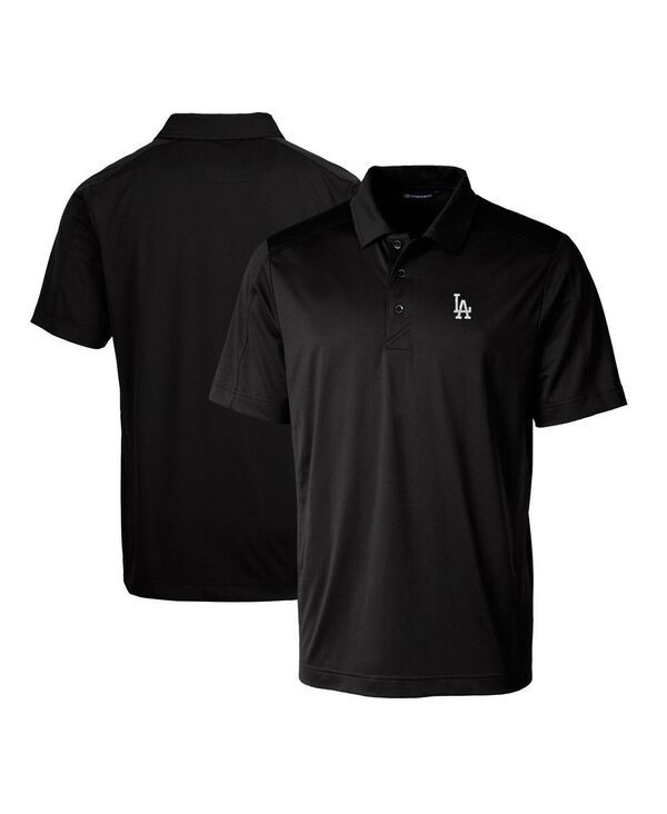 カッターアンドバック メンズ トップス ポロシャツ トール Cutter Buck Mens Black Los Angeles Dodgers Prospectextured Stretch Big Tall Polo Shirt Black ブラック