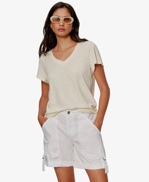 サンクチュアリー レディース トップス Tシャツ Vネック Sanctuary Womensoft VNeck TShirt Lemon Drop