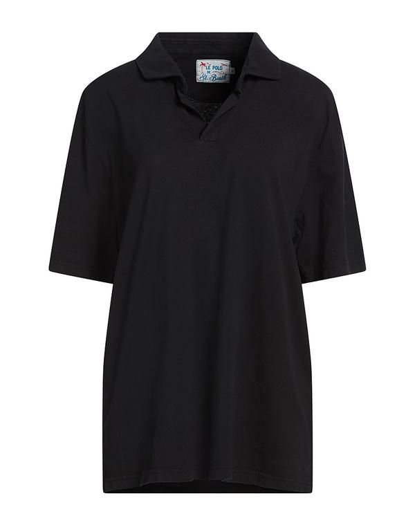 エムシーツーセイントバース レディース トップス ポロシャツ MC2 SAINT BARTH Black ブラック