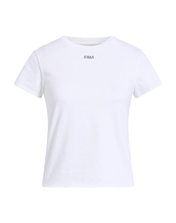 ステラマッカートニー レディース トップス Tシャツ STELLA McCARTNEY White ホワイト