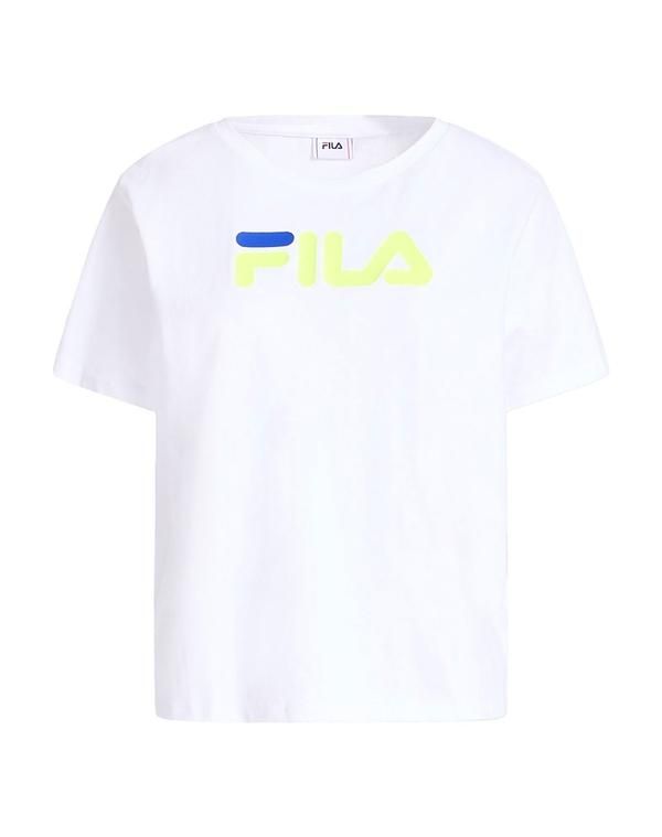 フィラ レディース トップス Tシャツ FILA White ホワイト