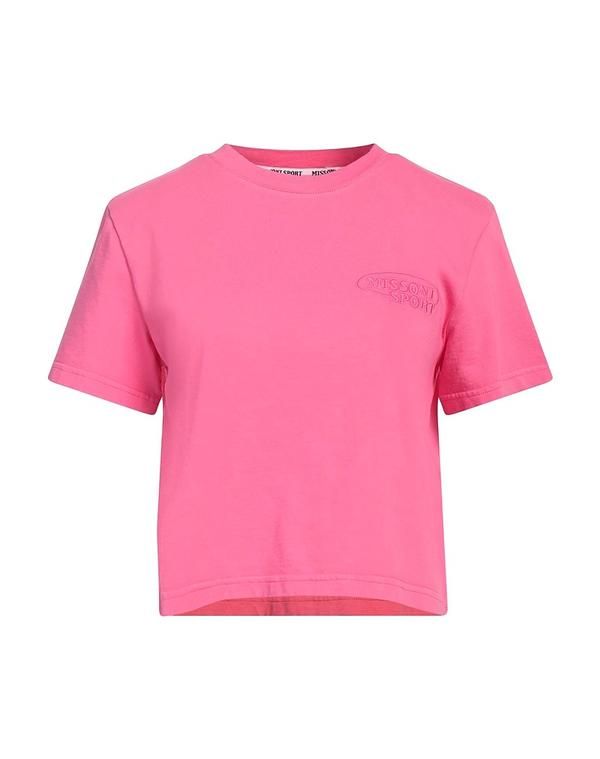 ミッソーニ レディース トップス Tシャツ MISSONI Fuchsia フューシャ