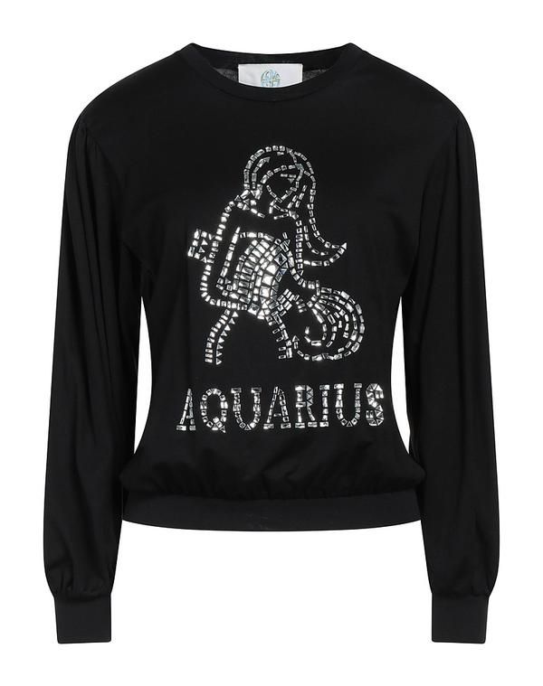 アルベルタ フェレッティ レディース トップス Tシャツ ALBERTA FERRETTI Black ブラック