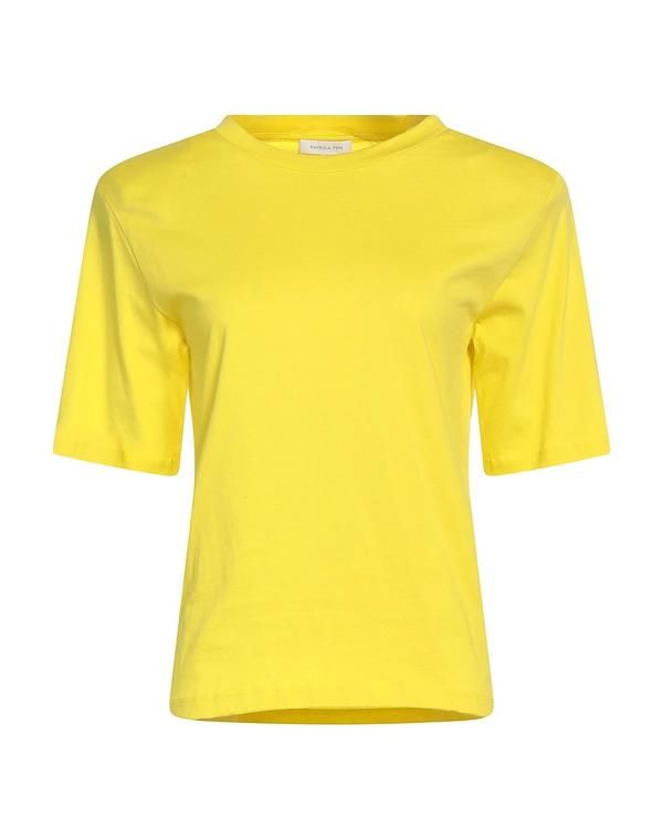 パトリツィア ペペ レディース トップス Tシャツ PATRIZIA PEPE Yellow イエロー