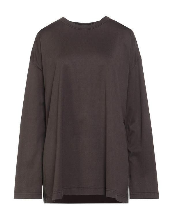ファビアナ フィリッピ レディース トップス Tシャツ FABIANA FILIPPI Chocolate Brown ブラウン