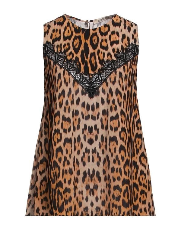 ロベルトカヴァリ レディース トップス シャツ ROBERTO CAVALLI Beige ベージュ