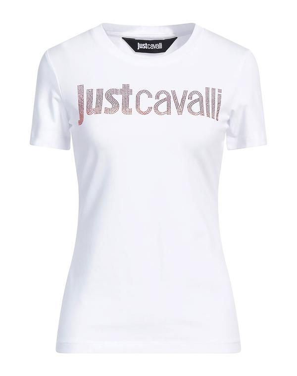 ジャストカバリ レディース トップス Tシャツ JUST CAVALLI White ホワイト