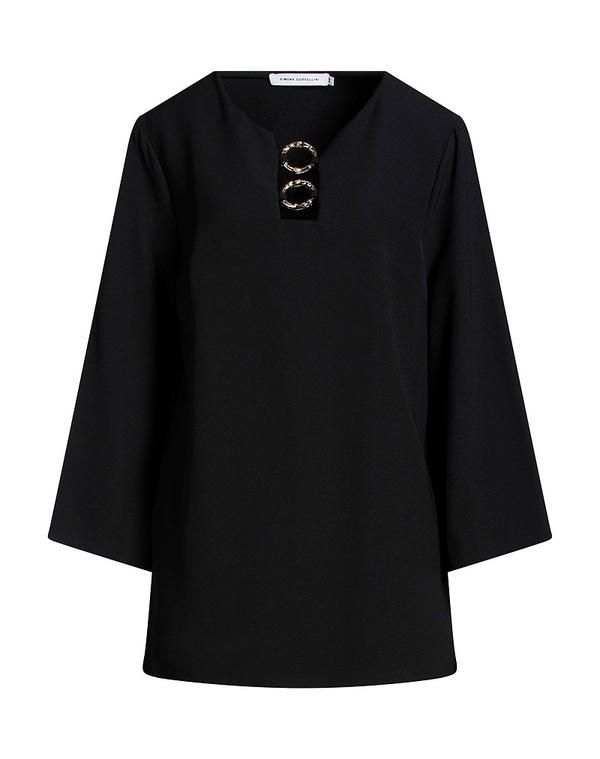 シモーナ コルセリーニ レディース トップス シャツ SIMONA CORSELLINI Black ブラック