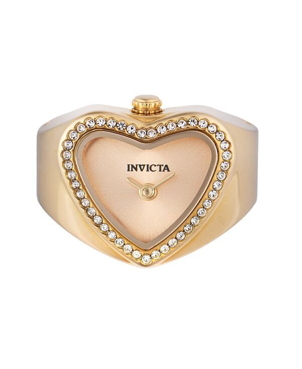 インビクタ レディース アクセサリー 腕時計 ミニ Invicta Womens 49574 Mini Quartz 2 Hand Goldial Watch Gold ゴールド