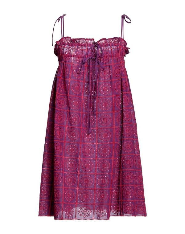 ガニー レディース トップス ワンピース GANNI Purple パープル