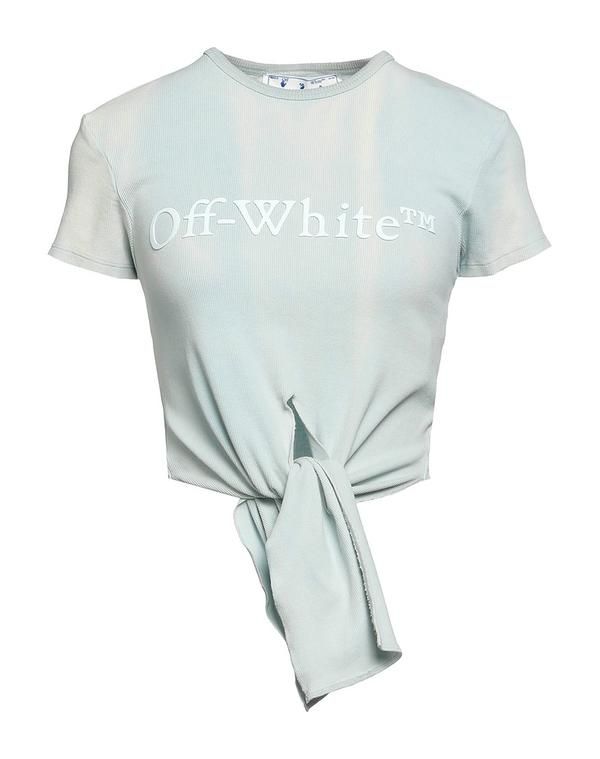 オフホワイト レディース トップス Tシャツ OFFWHITE Sky Blue ブルー