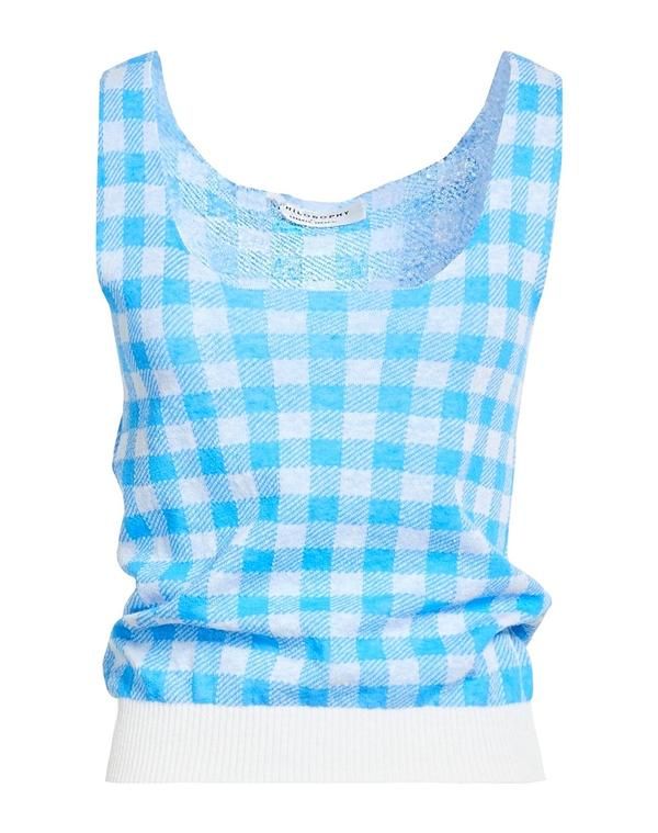 フィロソフィーデロレンゾセラフィーニ レディース トップス シャツ PHILOSOPHY di LORENZO SERAFINI Light Blue ブルー