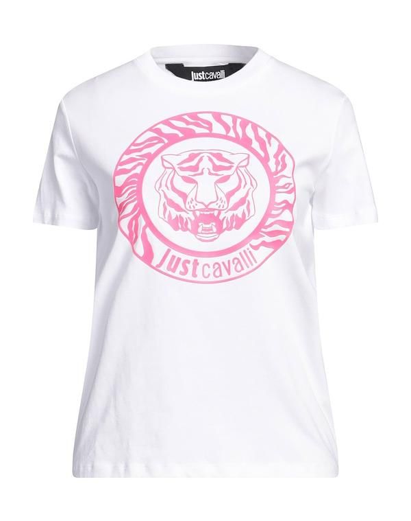 ジャストカバリ レディース トップス Tシャツ JUST CAVALLI White ホワイト