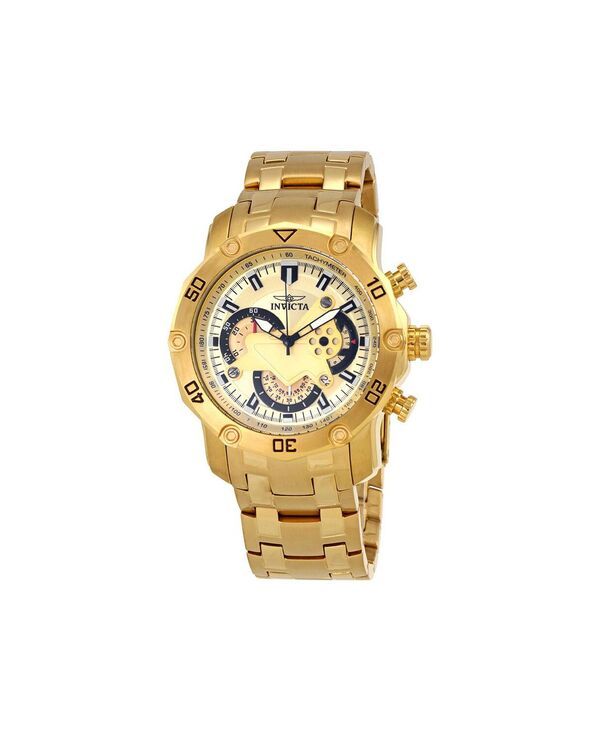 インビクタ レディース アクセサリー 腕時計 Invicta Womens 22761 Pro Diver Quartz Multifunction Dial Watch Gold ゴールド