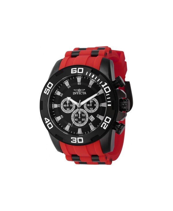 インビクタ レディース アクセサリー 腕時計 Invicta Womens 44546 Pro Diver Quartz VD53 Dial Watch Red レッド
