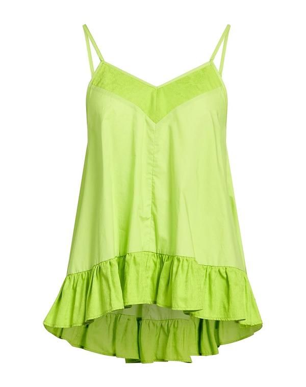セミクチュール レディース トップス シャツ SEMICOUTURE Lime Green ライム