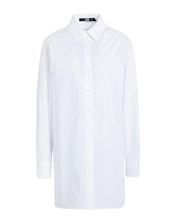 カール ラガーフェルド レディース トップス シャツ KARLAGERFELD White ホワイト