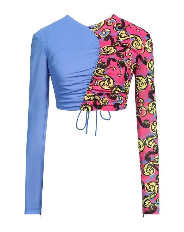 ヴェルサーチ レディース トップス シャツ VERSACE JEANS COUTURE Fuchsia フューシャ