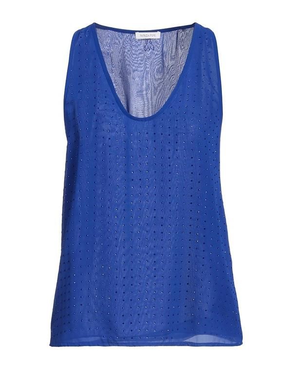 パトリツィア ペペ レディース トップス シャツ PATRIZIA PEPE Bright Blue ブルー