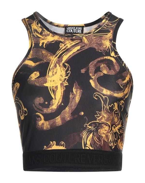 ヴェルサーチ レディース トップス シャツ VERSACE JEANS COUTURE Black ブラック
