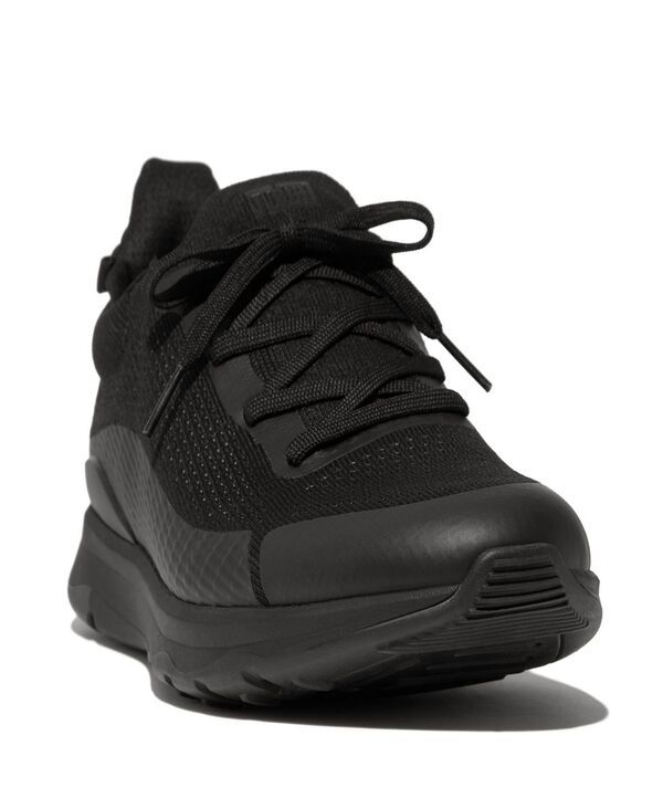 フィットフロップ メンズ シューズ スニーカー ニット FitFlop Mens Vitamin FFX Knit Sportsneakers Black ブラック