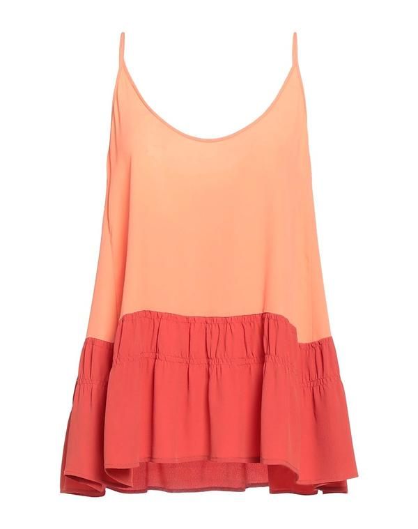 セミクチュール レディース トップス シャツ SEMICOUTURE Salmon Pink ピンク