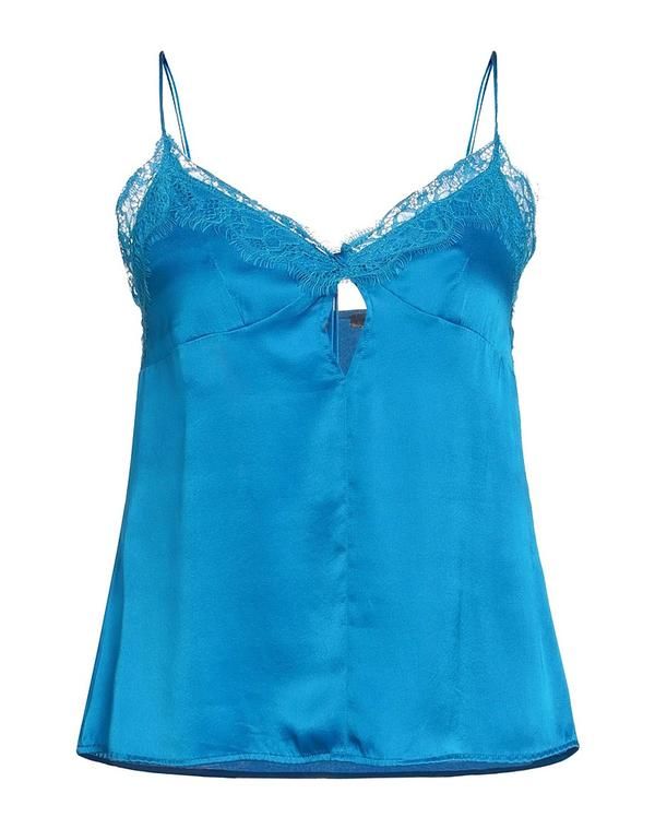 ピンコ レディース トップス シャツ PINKO Azure Blue ブルー