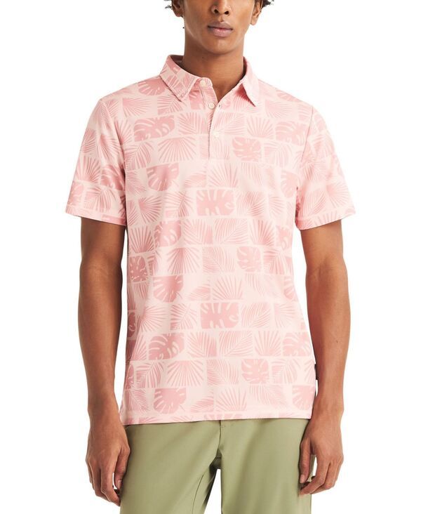 ナウティカ メンズ トップス ポロシャツ フラワー柄 プリント フラワー Nautica Mens Floral Print Golf Polo Shirt Conch