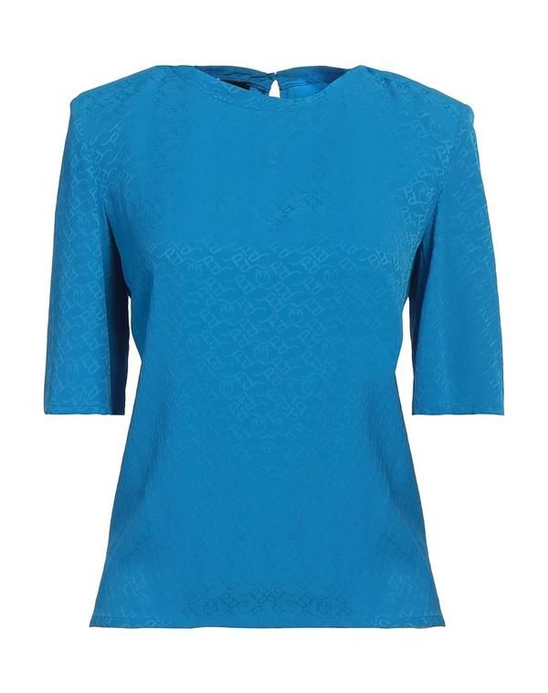 ピンコ レディース トップス シャツ PINKO Azure Blue ブルー