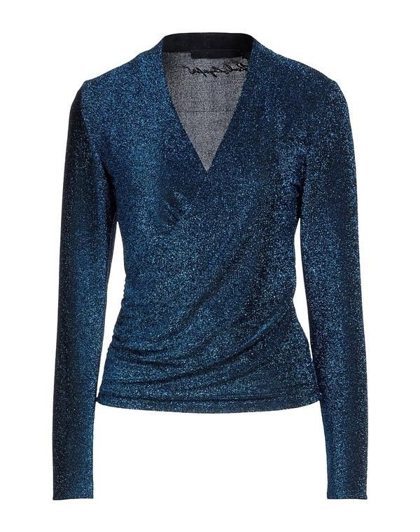 カール ラガーフェルド レディース トップス シャツ KARLAGERFELD Blue ブルー