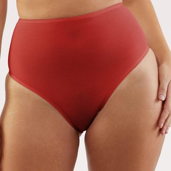 プレイフルプロミス レディース アンダーウェア パンツ ハイウエスト Playful Promises Annette Red Classic High Waist Brief Red レッド