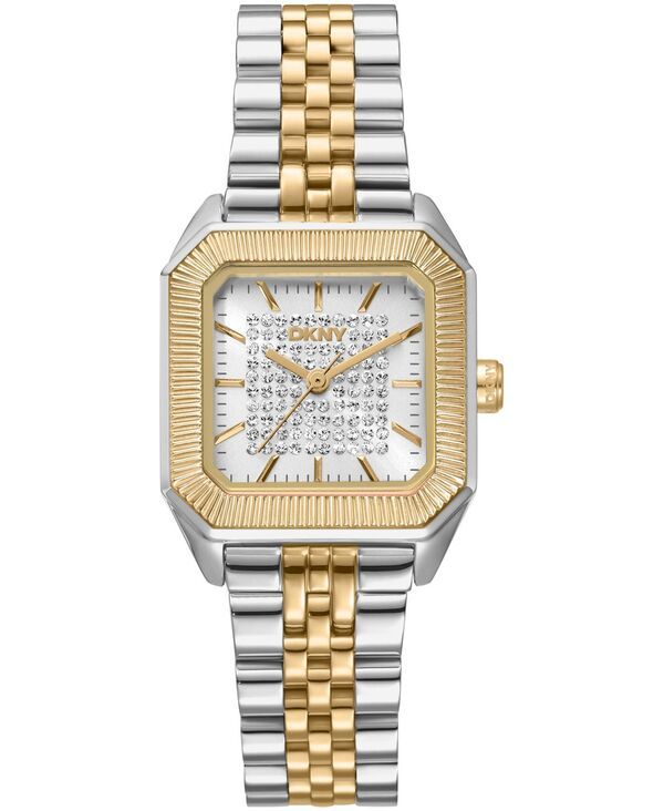 ダナ キャラン ニューヨーク レディース アクセサリー 腕時計 Tシャツ DKNY Womensignature Shape Quartz TwoTone Stainlessteel Bracelet Watch 27x34mm Silver シルバー 32,370円