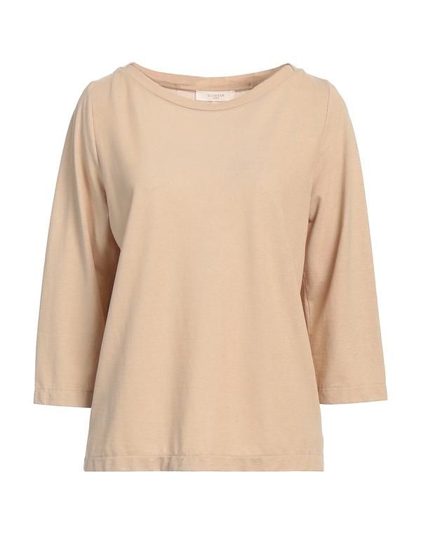 ザノーネ レディース トップス Tシャツ ZANONE Beige ベージュ