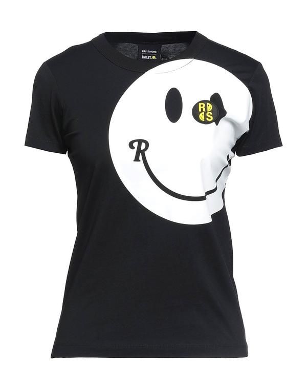 ラフ・シモンズ レディース トップス Tシャツ RAF SIMONS Black ブラック