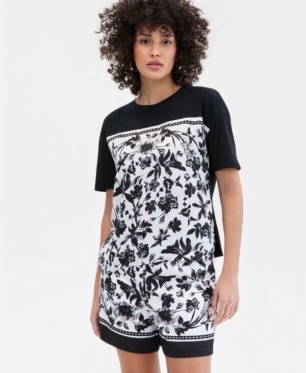 アイエヌシー インターナショナル コンセプト レディース トップス Tシャツ クルーネック プチ プリント INC International Concepts Petite Printed Crewneck TShirt Macys Exclusive Da 9,086円