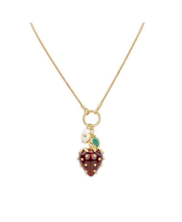 パトリシアナシュ レディース アクセサリー ネックレス・チョーカー・ペンダントトップ レース Patricia Nash GoldTone Plated Strawberry Pendant Necklace Gold ゴールド 10,570円