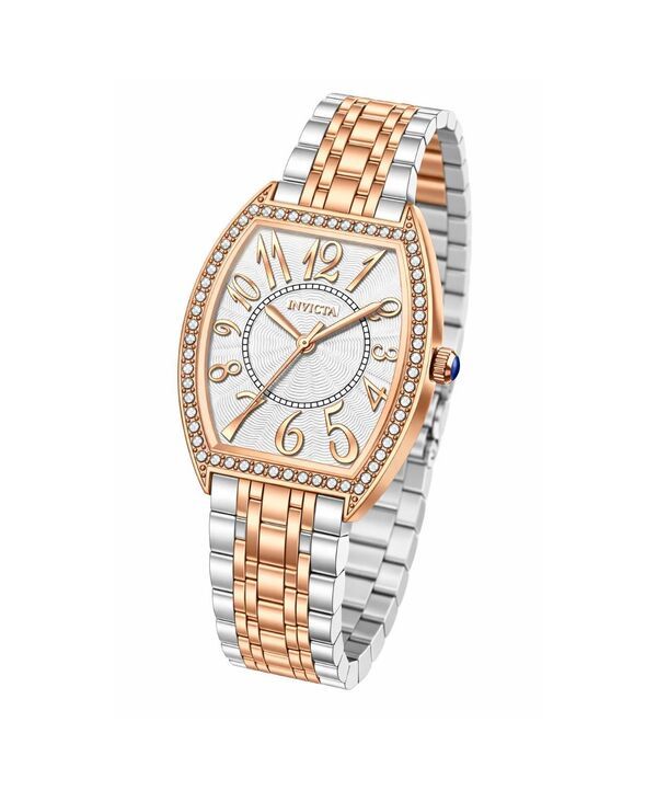 インビクタ レディース アクセサリー 腕時計 Tシャツ Invicta Womens 69269 Wildflower Quartz PC21Steel Dial Watch Rosegold ゴールド