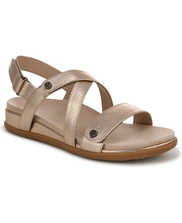 バイオニック レディース シューズ パンプス サンダル Vionic Womens Cypresstrappy Sandals Bronze leather