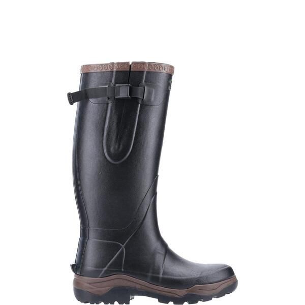 コッツウォルズ レディース シューズ ブーツ・レインブーツ Cotswold Compass Neoprene Rubber Wellington Black ブラック