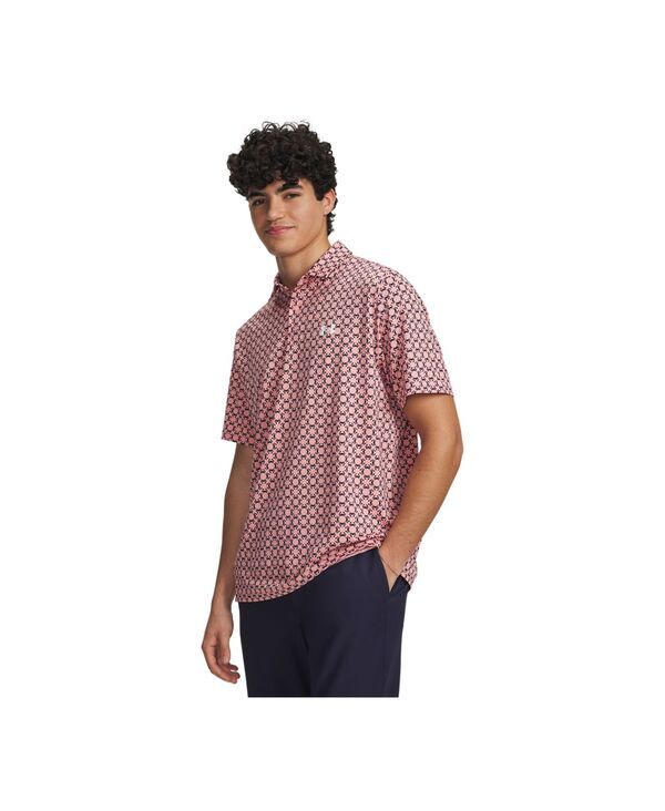 アンダーアーマー メンズ トップス ポロシャツ Under Armour Mens RegularFit Polo shirt Posh Pink ピンク