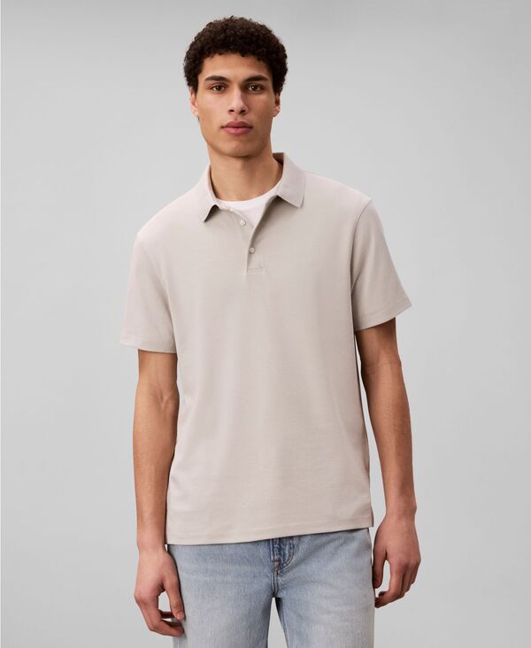 カルバンクライン メンズ トップス ポロシャツ 半袖 Calvin Klein MenshortSleeve Supima Polo Shirt Moonstruck
