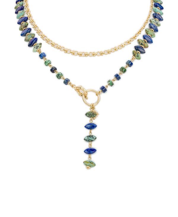 パトリシアナシュ レディース アクセサリー ネックレス・チョーカー・ペンダントトップ レース Patricia Nash GoldTone Plated Convertible Necklace Worn Gold ゴールド
