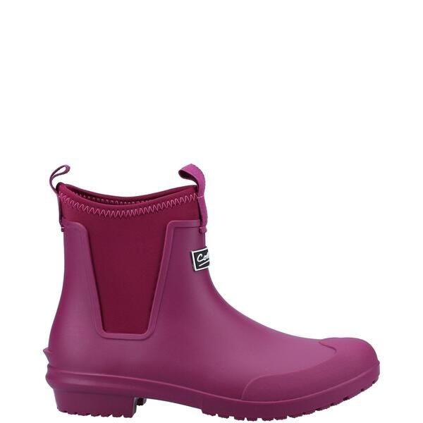 コッツウォルズ レディース シューズ ブーツ・レインブーツ Cotswold Grosvenor Wellingtons Purple パープル