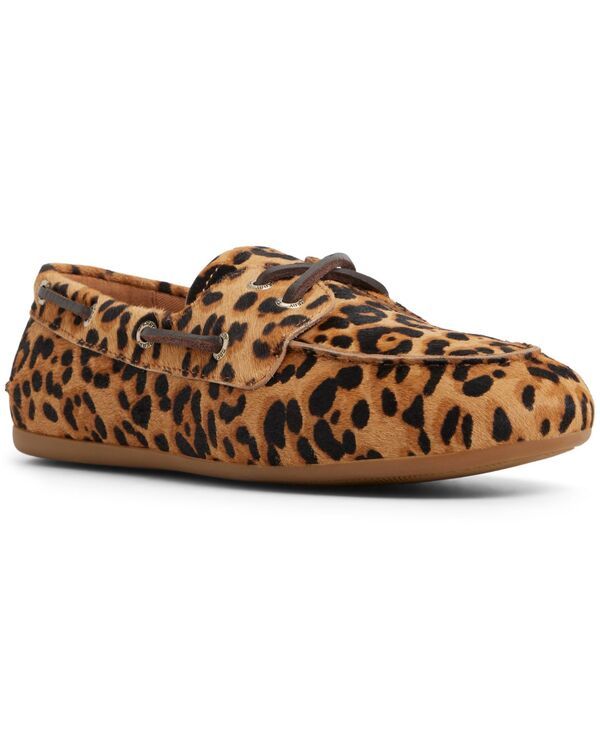 スペリー レディース シューズ パンプス レース Sperry Womenslim LaceUp Boat Shoes Pony hair brown primarymulti ブラウン
