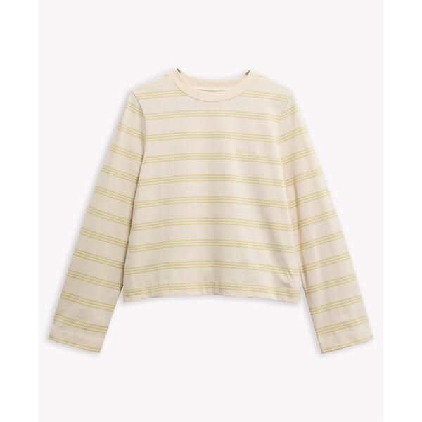 バブアー レディース トップス Tシャツ Barbour Womens Long Sleeve TShirt EcruCitrustr エクリュ